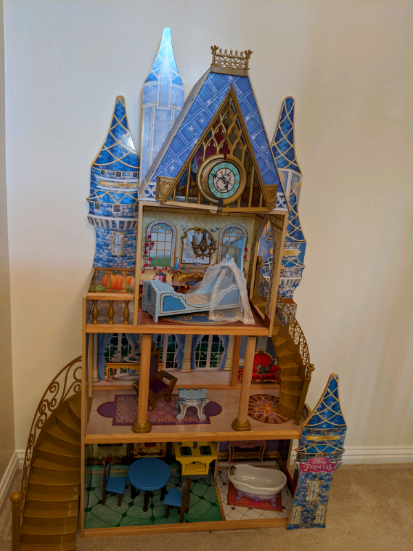 wooden disney princess castle
